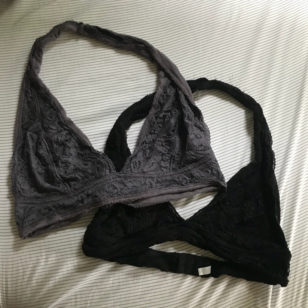 URBAN OUTFITTERS / OUT FROM UNDER HALTER BRALETTE